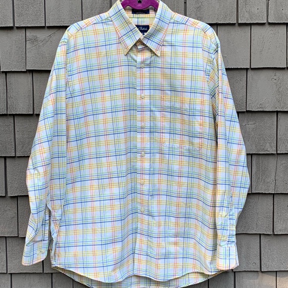 Paul Fredrick Other - Paul Fredrick men’s plaid dress shirt size large